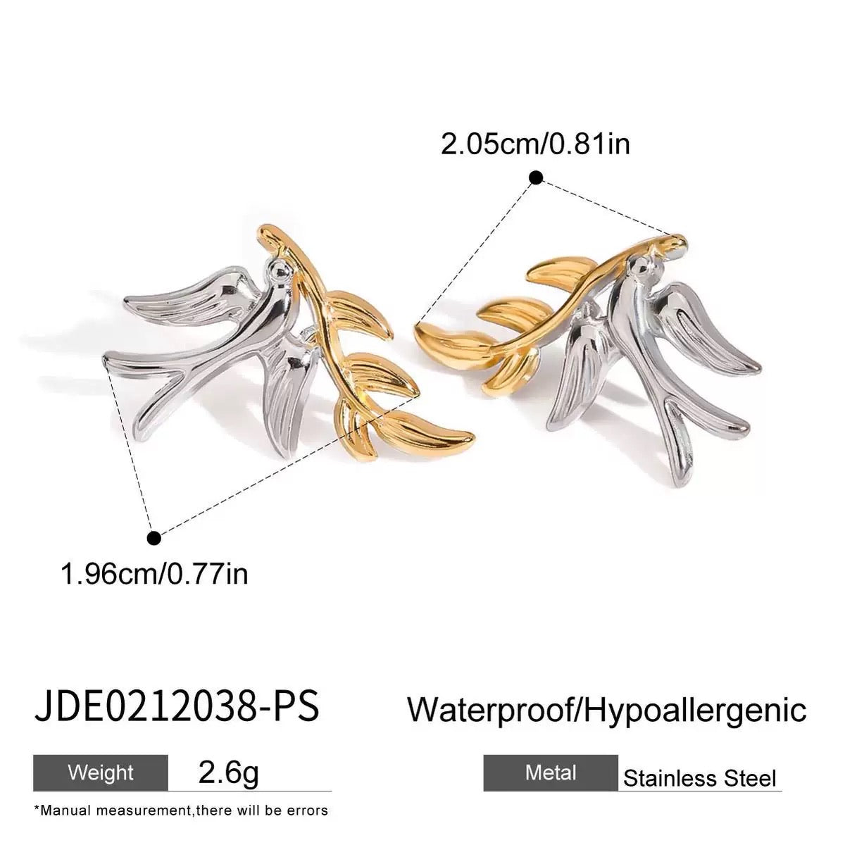 Funmi Two Toned Studs